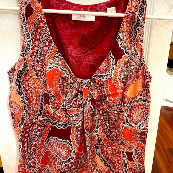 AnnTaylor Loft dress shirt. Lined. size 2 - Picture 1 of 4